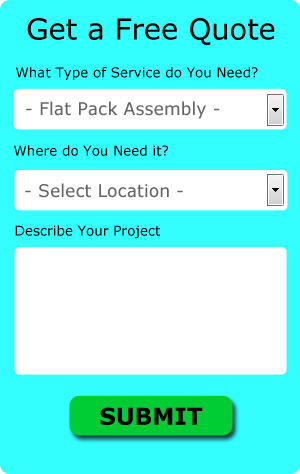 Free Gateshead Flat Pack Assembly Quotes